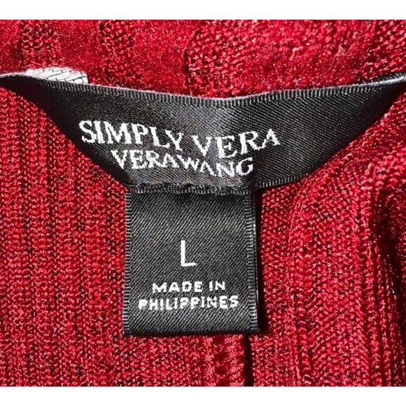 Simply Vera Vera Wang Ribbed Turtleneck – Size Large - Picture 3 of 6